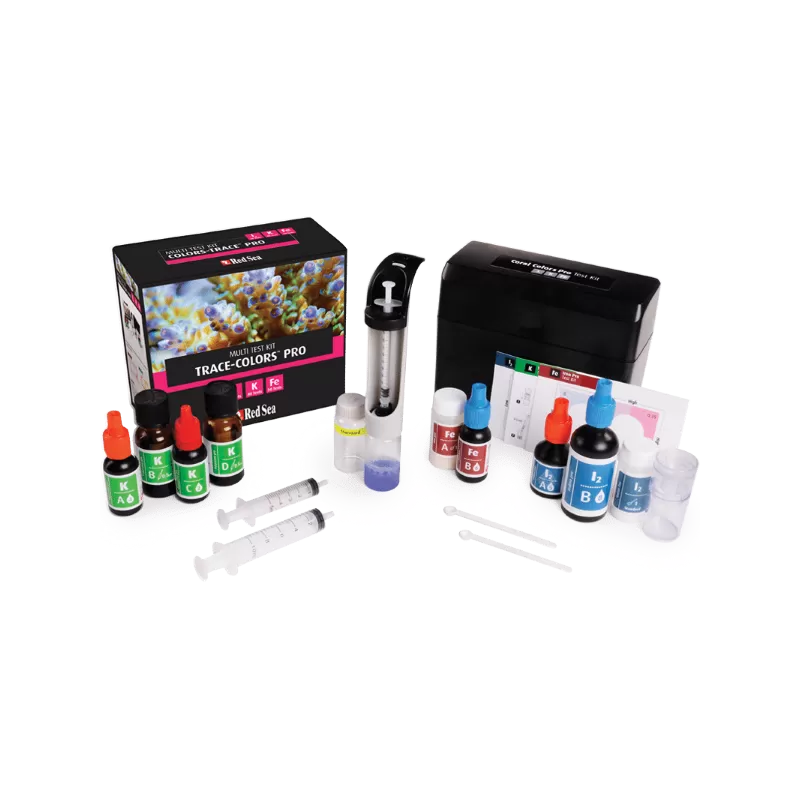 Red Sea Trace Colors Pro Multi-Testkit bestellen? l Coralandfishstore.nl
