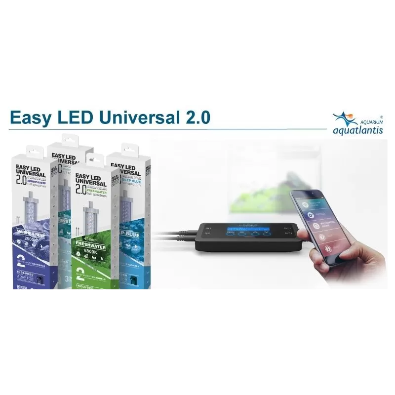 Aquatlantis Easy Led Universal 2 0 Marine Blue 742 mm