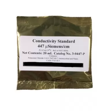 Apex 447 uS cm Conductivity Calibration Solution