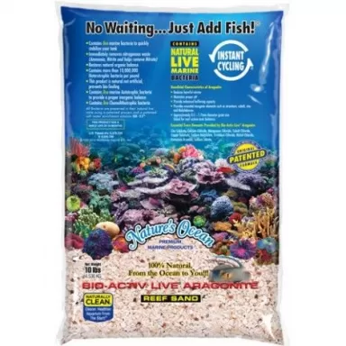 Natures Ocean BioActiv LiveSand Substrate 7.25kg 1 - 1.5mm