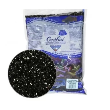 Caribsea Hawaii Black 9 .07kg 0.1 mm