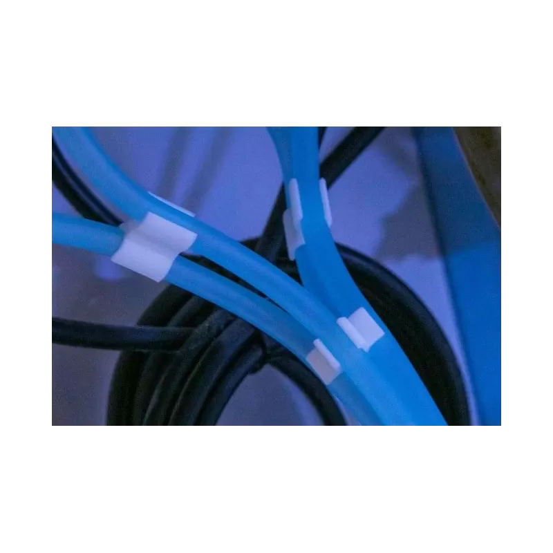 VCA Multi Tube clips Aqua blue