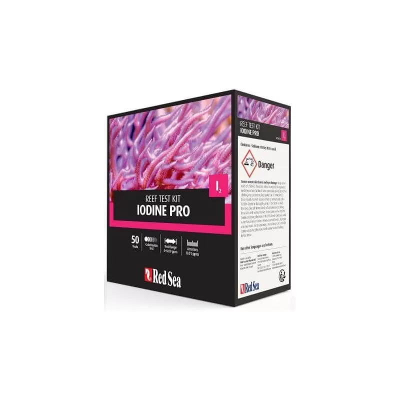 Red Sea Iodine Pro Test Kit (50 tests) Red Sea Iodine Pro Test Kit (50 tests)