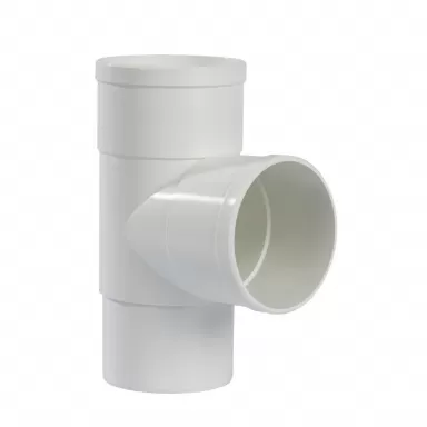 PVC WIT T stuk 20mm 90gr