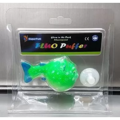 Superfish fluo puffer groen