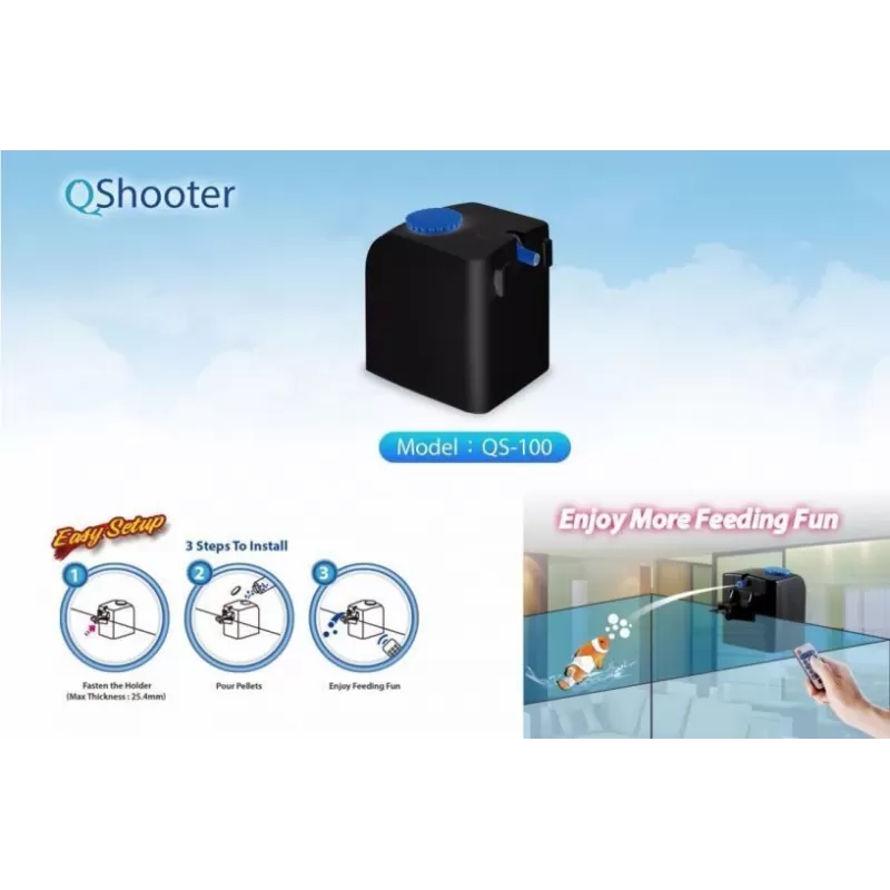 Autoaqua QShooter Fish Feeder