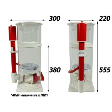 Mini Bubble King 200 VS21 with RDX DC V24 Extra Slim VS
