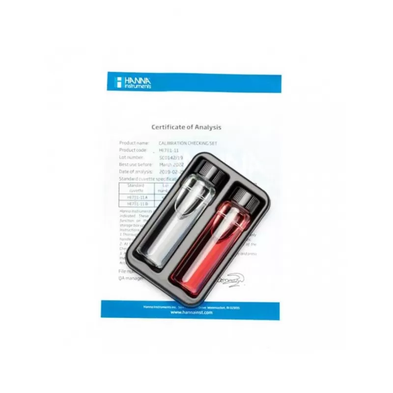 Hanna Kit With Standards Nitrate Low Range HI781-11 Hanna Kit With Standards Nitrate Low Range HI781-11