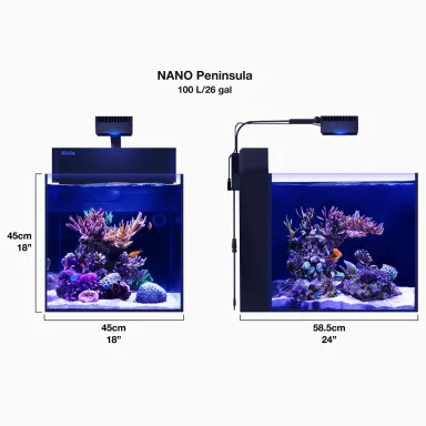Red Sea MAX NANO Peninsula excl Cabinet (Zonder onderkast)
