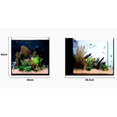 Red sea Desktop Peninsula - Met onderkast Zwart