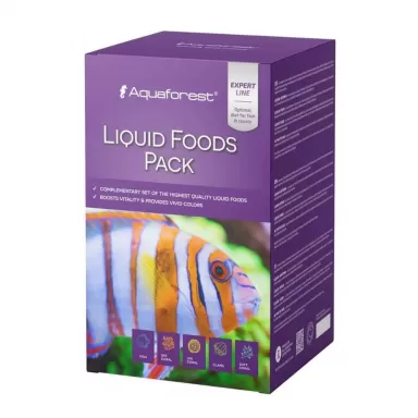 Aquaforest Liquid Foods Pack 4x250 ml