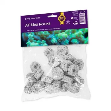 Aquaforest Mini Rocks White 24 pcs
