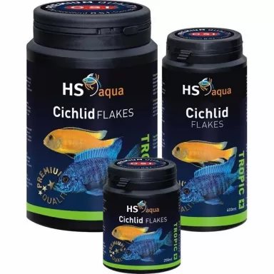 HS AQUA CICHLID FLAKES 400 ML