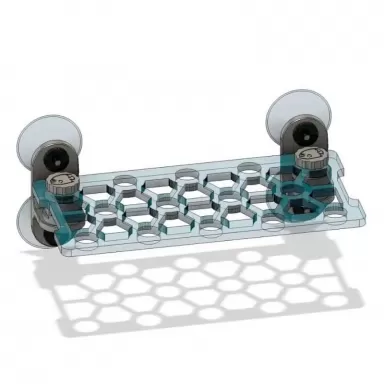 Swiss marine HBC Glass Frag Rack Pro 200 mm 30 Holders