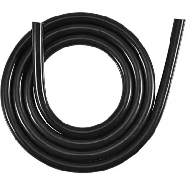 Siliconenslang Zwart 20/26mm (per meter)