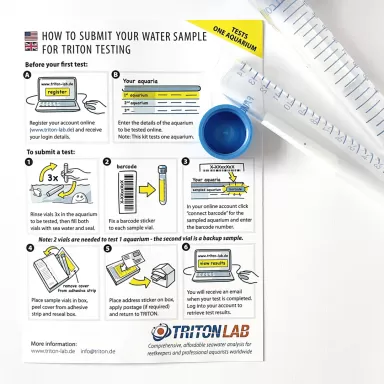 Triton Professionele Wateranalyse ICP-OES l Coralandfishstore.nl