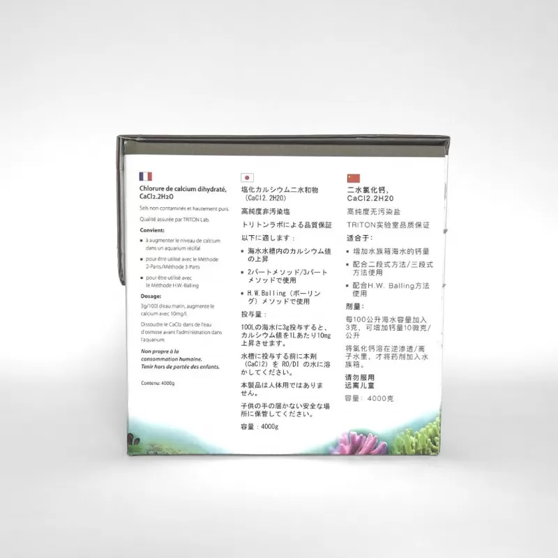 Triton CaCL2 4KG l Coralandfishstore.nl