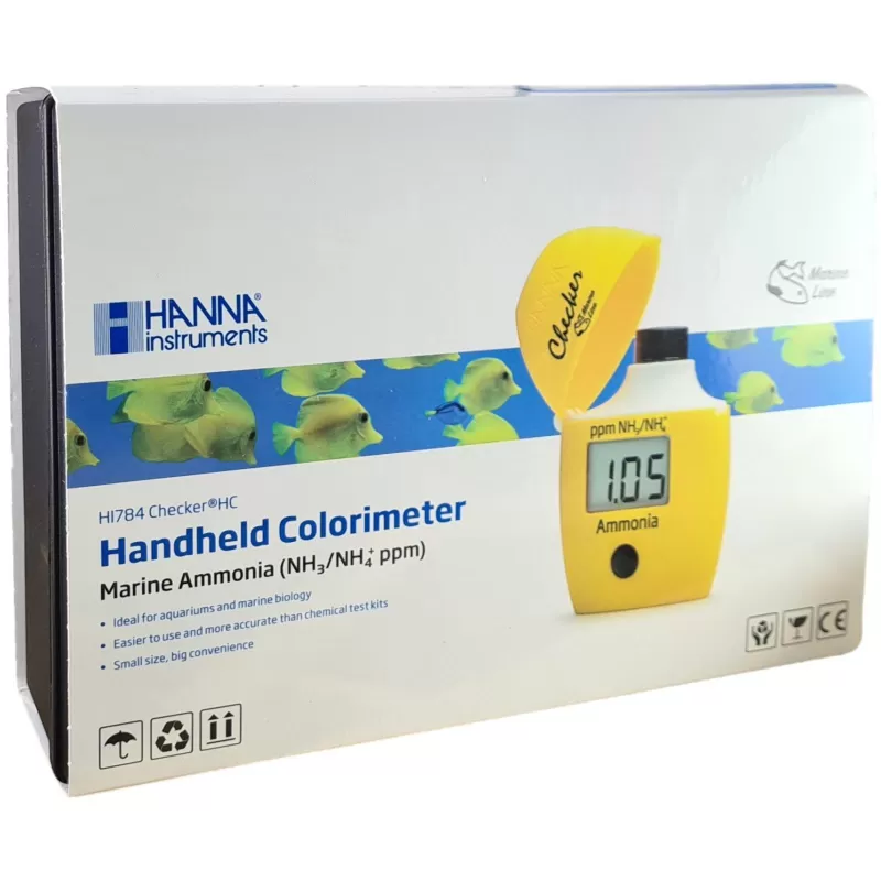 Hanna Checker photometer voor Ammoniak in Zeewater kopen? Coralandfishstore