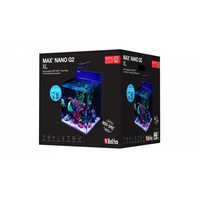 Red Sea MAX NANO G2 XL met zwart meubel kopen? | Coralandfishstore