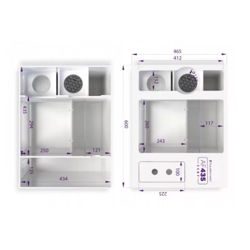 Aquaforest sump 60-435 (90) kopen? | Coralandfishstore.nl