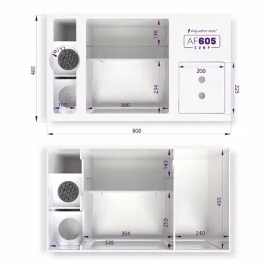 Aquaforest sump 80-605 (120) kopen? | Coralandfishstore.nl