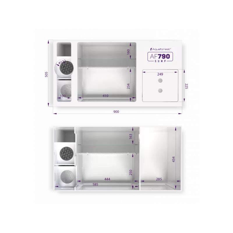 Aquaforest sump 90-790 (150) kopen? | Coralandfishstore.nl