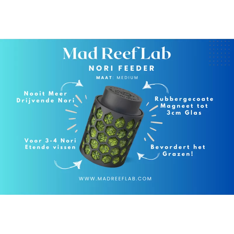 Mad reef lab nori feeder Medium kopen ? | Coralandfishstore.nl