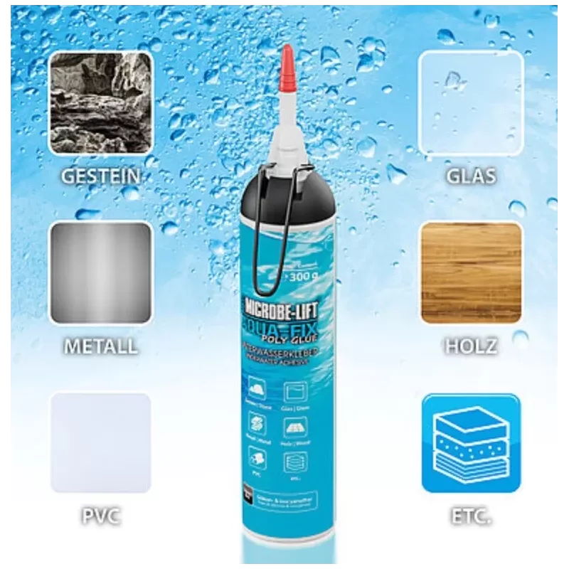 Microbe lift Aqua Fix Poly Lijm 300g kopen? | Coralandfishstore.nl