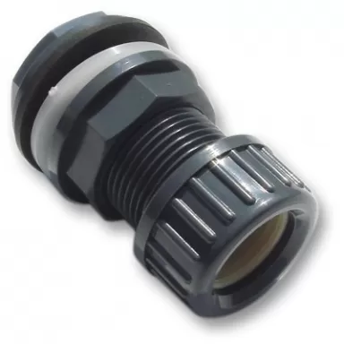 PVC doorvoer/knel buis 20mm / gat 29mm