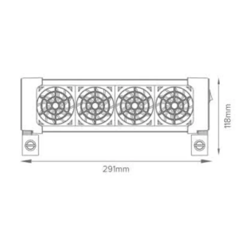 D-D Ocean Breeze Cooling Fan - 4 fans kopen? | Coralandfishstore.nl