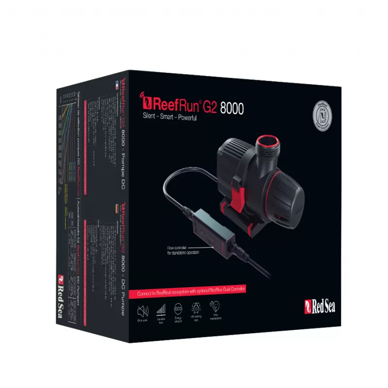 Red Sea ReefRun G2 8000 DC Pump (excl controller)|Coralandfishstore.nl