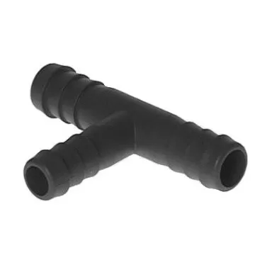 Plastic T-stuk 2 x voor luchtslang 4/6mm