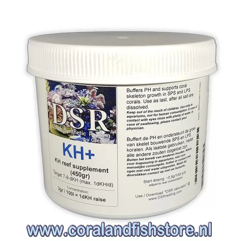 DSR KH+ (KH verhogen): natriumcarbonaat