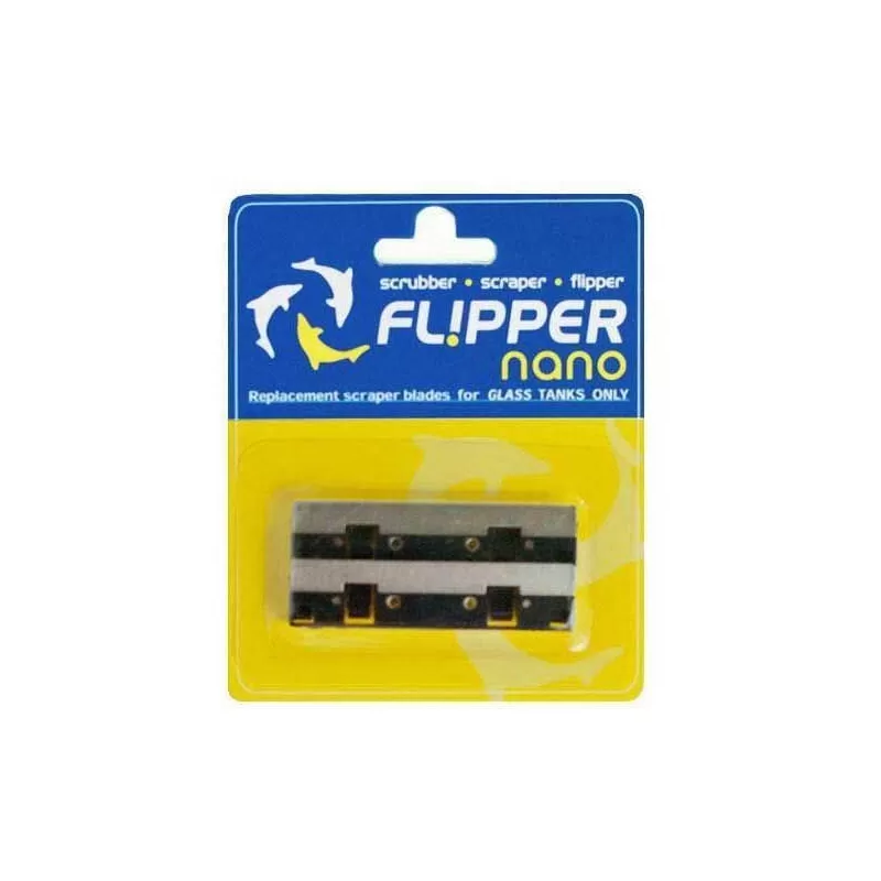 Flipper Cleaner Nano RVS Reserve Mesjes (2 stuks) Flipper Cleaner Nano RVS Reserve Mesjes (2 stuks)